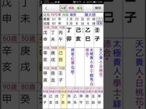 星僑免費八字